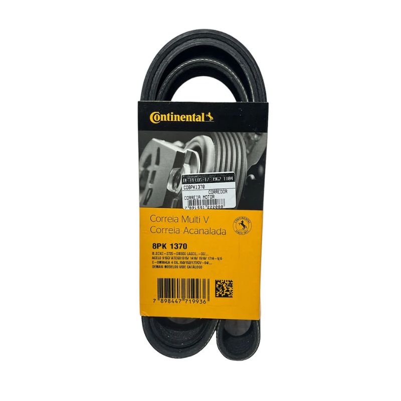 Correa 8PK1370 Atego 1016/1017/1725/2730, LO915-Continental