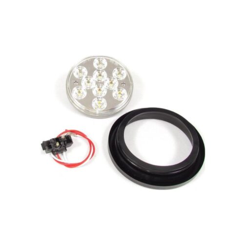 Luz LED Transparente 4″ Pulgadas 10 Diodos-FortPro