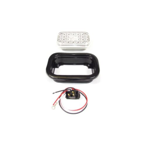 Luz LED Rectangular Rojo Claro 24 Diodos-FortPro