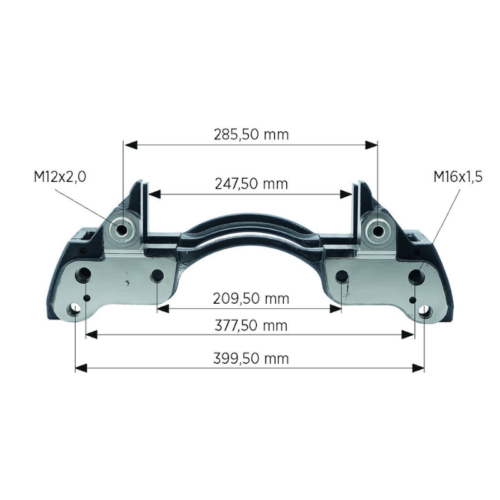 Soporte de Pinzas de Freno Modul X, DB22 SAF Haldex-ANDAC