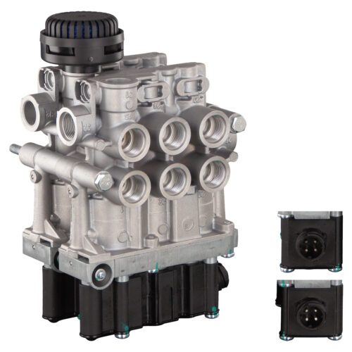 Válvula Solenoide Suspensión Neumática Trasera Doble Circuito Scania K410 6×2-Febi